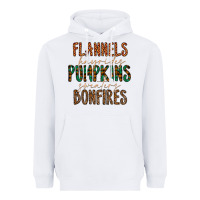 White flannels hayrides pumpkins bonfires Heavyweight Hoodie - CowhideDigitalArt