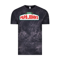 Cloud Black product pizza papa jhons Vintage Tee - minhPixels