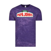 Cloud Purple product pizza papa jhons Vintage Tee - minhPixels