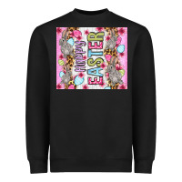 Black Happy Easter bunnies eggs 20oz skinny tumbler Heavyweight Sweatshirt - OliviaCreatesArt