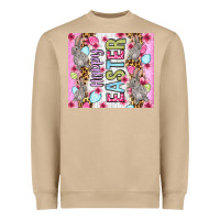 Mushroom Happy Easter bunnies eggs 20oz skinny tumbler Heavyweight Sweatshirt - OliviaCreatesArt