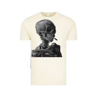 Vintage Arctic Vincent Van Gogh Skull of a SkeletonVintage Halloween Skull Vintage Tee - minhPixels
