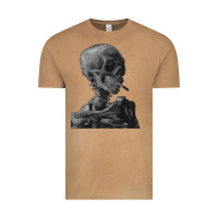Vintage Camel Vincent Van Gogh Skull of a SkeletonVintage Halloween Skull Vintage Tee - minhPixels