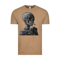 Vincent Van Gogh Skull Of A Skeletonvintage Halloween Skull Vintage Tee | Teevron