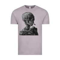 Vintage Zinc Vincent Van Gogh Skull of a SkeletonVintage Halloween Skull Vintage Tee - minhPixels