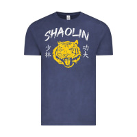 Vintage Denim Tiger Shaolin Kung Fu Chinese Symbol Wushu Martial Arts Gift Vintage Tee - minhPixels