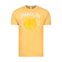 Vintage Mustard Tiger Shaolin Kung Fu Chinese Symbol Wushu Martial Arts Gift Vintage Tee - minhPixels