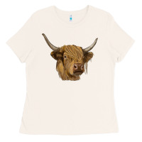 Highland Cow Ladies Tee | Teevron