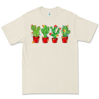 Bone Christmas Cactuses Premium Tee - MaliasSmallBusiness