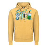 Vintage Mustard winter coffee cup Vintage Hoodie - texasbilliewilder