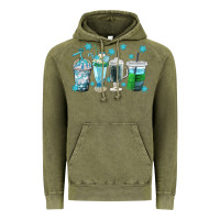 Vintage Olive winter coffee cup Vintage Hoodie - texasbilliewilder