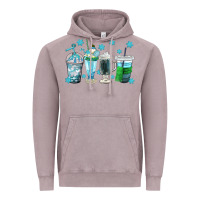 Vintage Zinc winter coffee cup Vintage Hoodie - texasbilliewilder