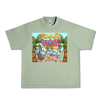 Oil Green summer vibes Urban Heavy Tee - NancyCooperArtShop