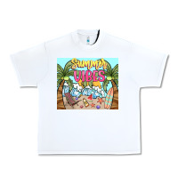 White summer vibes Urban Heavy Tee - NancyCooperArtShop