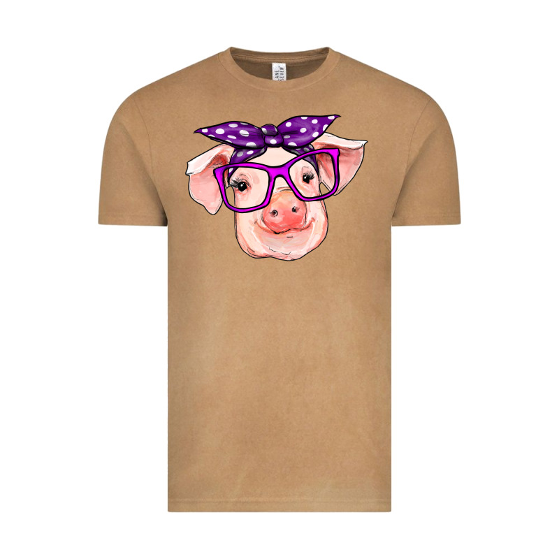 Pig With Bandana Vintage Tee by RanaPortraitStore | Teevron