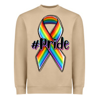 Mushroom pride lgbtq awareness ribbon Heavyweight Sweatshirt - OliviaCreatesArt