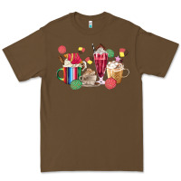 Cacao mexico dessert coffee cups Premium Tee - MaliasSmallBusiness