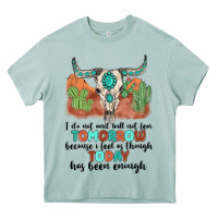I Do Not And Will Not Fear Tomorrow Heavy Core Tee | Teevron
