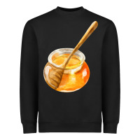 Black honeypot and honeydipper fa element Heavyweight Sweatshirt - FaDigitalArtStudio