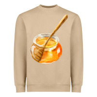 Mushroom honeypot and honeydipper fa element Heavyweight Sweatshirt - FaDigitalArtStudio