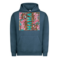 Pigment Midnight Navy cherry blossoms mama tumbler Urban Hoodie - Artiststas