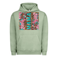 Pigment Oil Green cherry blossoms mama tumbler Urban Hoodie - Artiststas