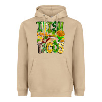 Mushroom Irish i Had Tacos Heavyweight Hoodie - CowhideDigitalArt