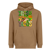 Toasted Coconut Irish i Had Tacos Heavyweight Hoodie - CowhideDigitalArt