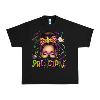Black mardi gras principal caucasian messy bun Urban Heavy Tee - texasbilliewilder