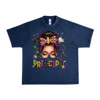 Navy mardi gras principal caucasian messy bun Urban Heavy Tee - texasbilliewilder