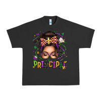 Pigment Black mardi gras principal caucasian messy bun Urban Heavy Tee - texasbilliewilder