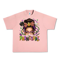 Salmon mardi gras principal caucasian messy bun Urban Heavy Tee - texasbilliewilder