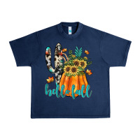 Navy hello fall Urban Heavy Tee - JahusDesignShop