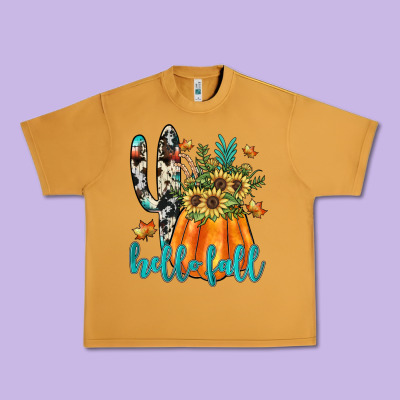 Hello Fall Urban Heavy Tee Designed By Jahusdesignshop