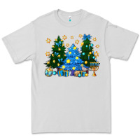 Hannukah Christmas Trees Premium Tee | Teevron