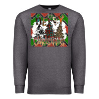 Charcoal Heather merry Christmas Premium Sweatshirt - CowhideDigitalArt