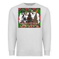 Dove Grey merry Christmas Premium Sweatshirt - CowhideDigitalArt