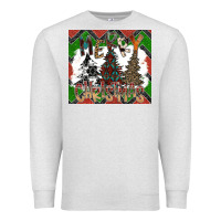 Oatmeal Heather merry Christmas Premium Sweatshirt - CowhideDigitalArt