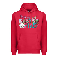 Cardinal Happy Easter Y'all Premium Hoodie - BundleAndBundleShop