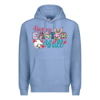 Colony Blue Happy Easter Y'all Premium Hoodie - BundleAndBundleShop