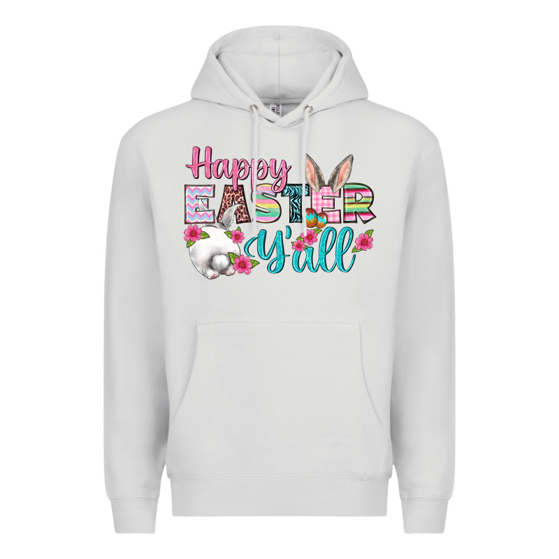 Happy Easter Y'all Premium Hoodie by BundleAndBundleShop | Teevron
