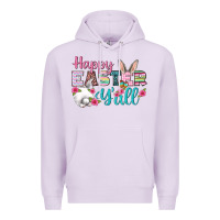 Lilac Happy Easter Y'all Premium Hoodie - BundleAndBundleShop