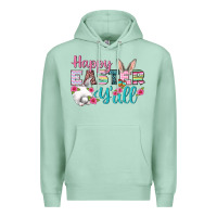 Seafoam Happy Easter Y'all Premium Hoodie - BundleAndBundleShop
