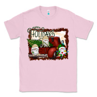 Bubblegum Pink happy holidays gnomes Christmas Truck Classic Tee - Bettercallsaul