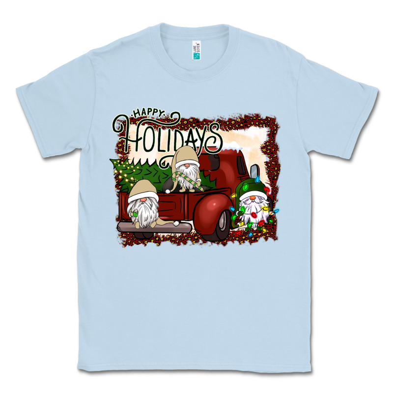 Happy Holidays Gnomes Christmas Truck Classic Tee by Bettercallsaul | Teevron