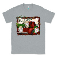 Heather Grey happy holidays gnomes Christmas Truck Classic Tee - Bettercallsaul