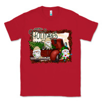 Red happy holidays gnomes Christmas Truck Classic Tee - Bettercallsaul