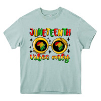 Arona juneteenth vibes only Heavy Core Tee - MaliasSmallBusiness