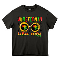 Asphalt juneteenth vibes only Heavy Core Tee - MaliasSmallBusiness