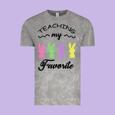 Teaching My Favorite Bunny Vintage Tee Designed By Bettercallsaul
